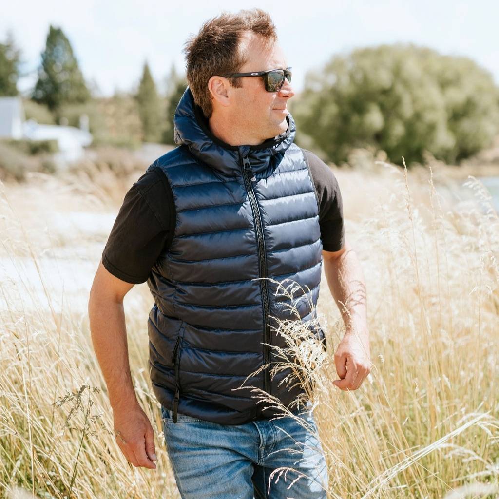 C.J Men&#39;s 90/10 Packable Down Vest - Navy