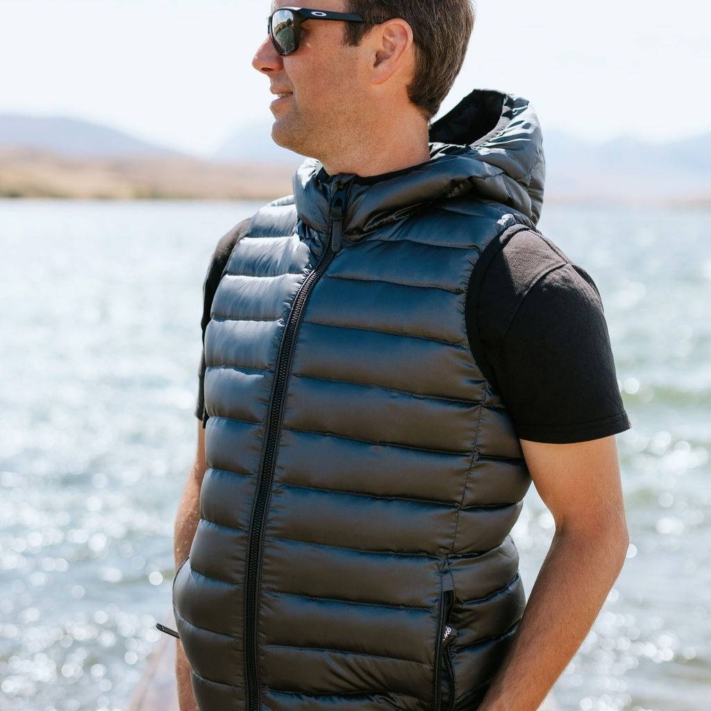 C.J Men&#39;s 90/10 Packable Down Vest - Slate