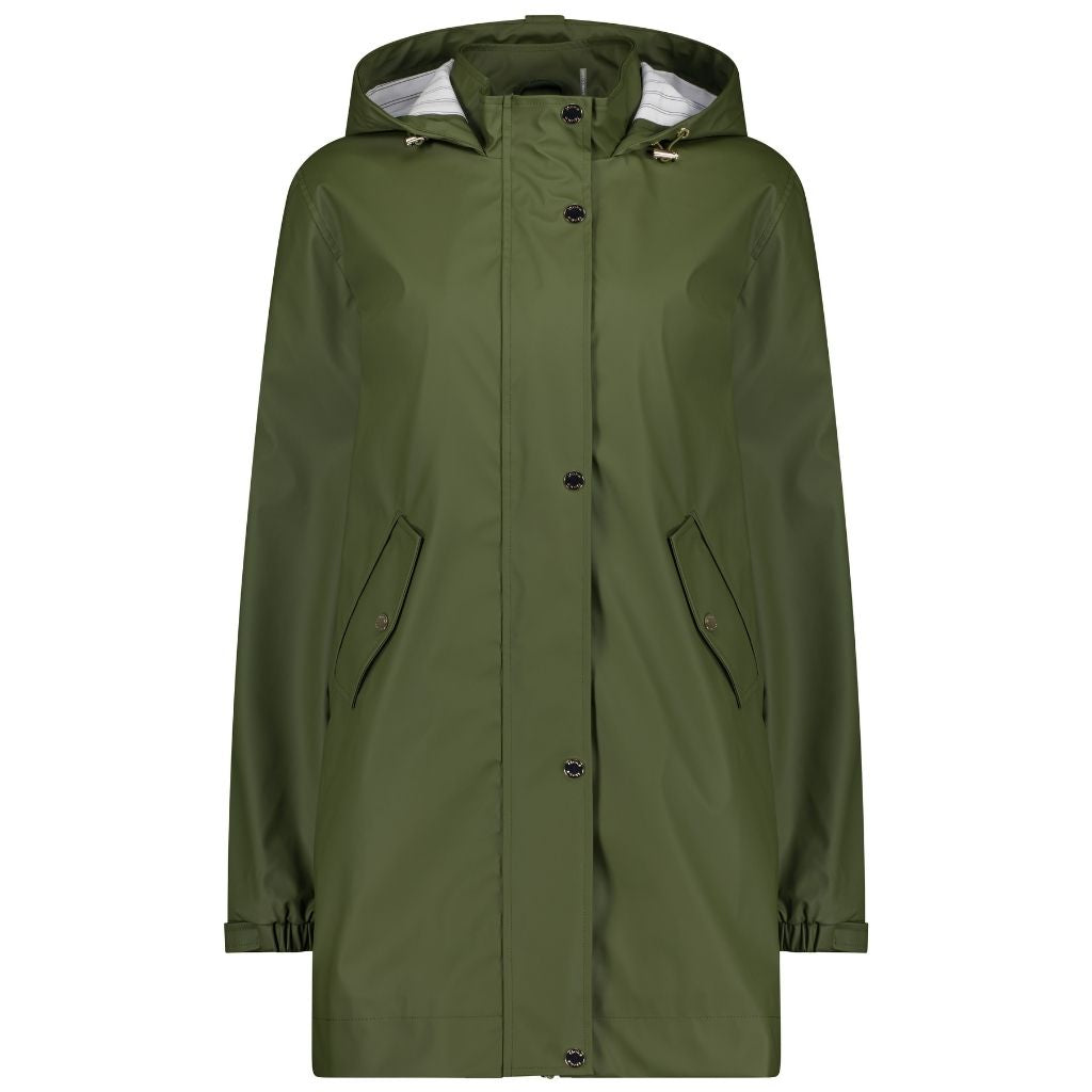 Anika Women&#39;s Rain Coat - Loden