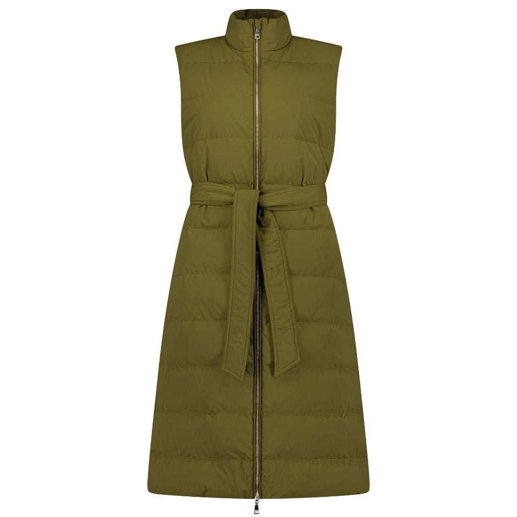 Bella Women&#39;s 90/10 Down Maxi Vest - Loden