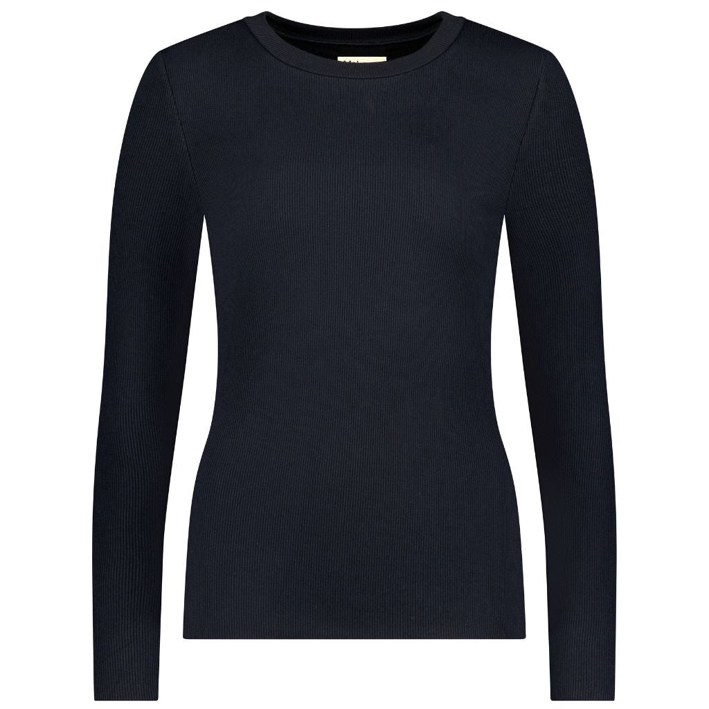 Lina Women&#39;s Long Sleeve Knit - Black