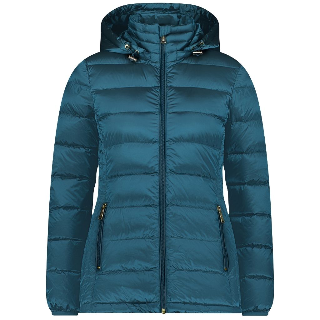 Lynnette Women&#39;s 90/10 Packable Down Jacket - Empire Teal