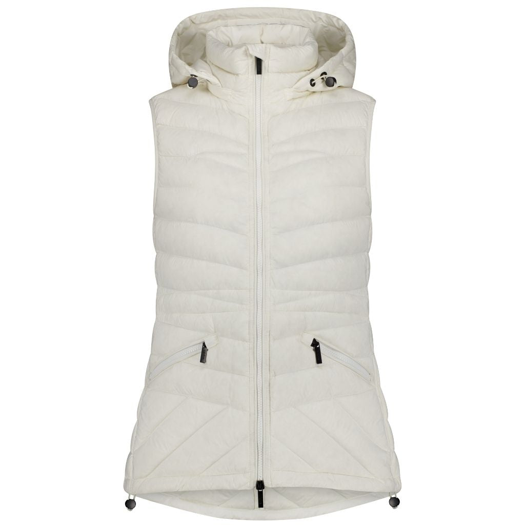 Mary-Claire Women&#39;s 90/10 Packable Down Vest - Cream