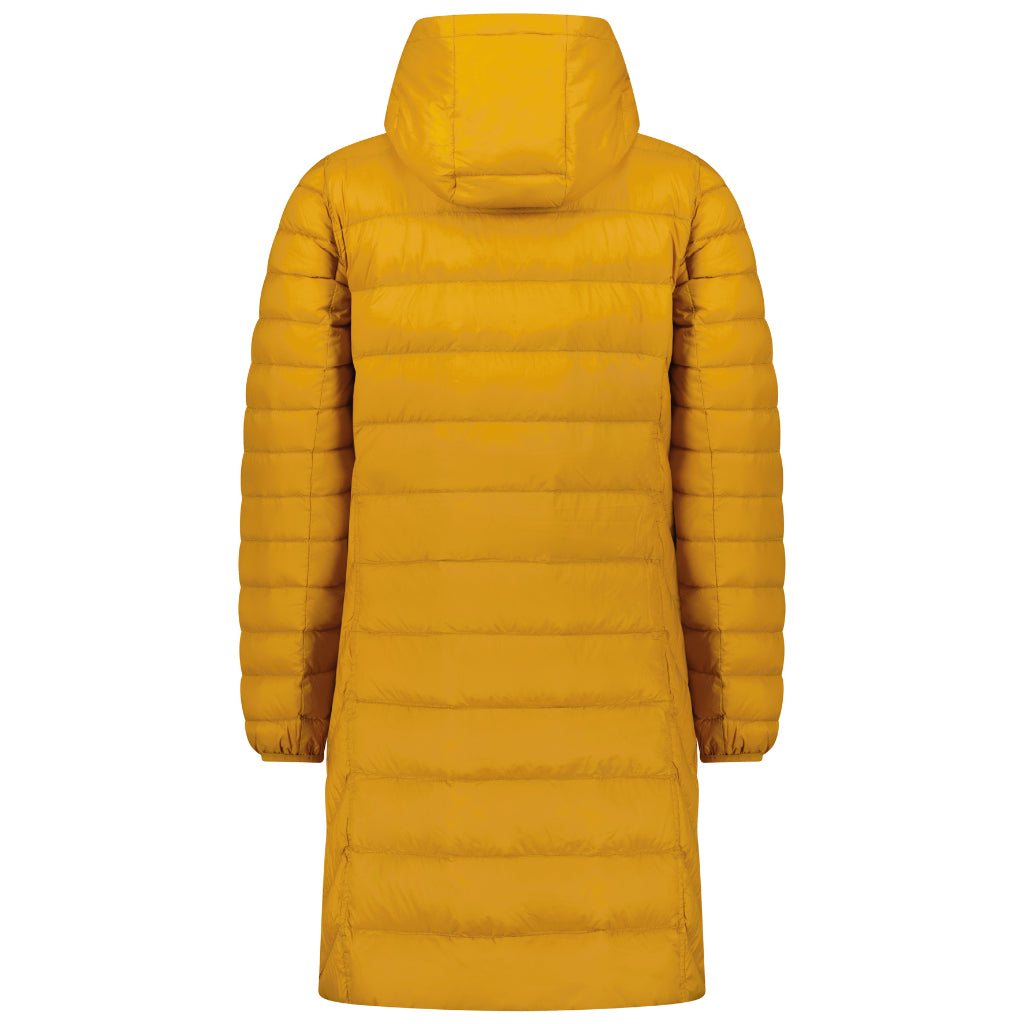 Arnie Women&#39;s Reversible 90/10 Down Coat - Apricot Crush/Mini Houndstooth