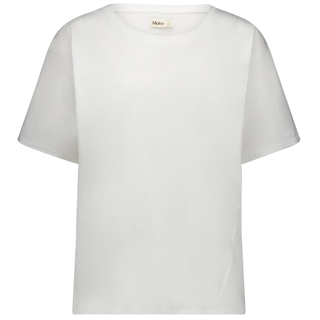 Charlotte Women&#39;s Cotton Tee - White