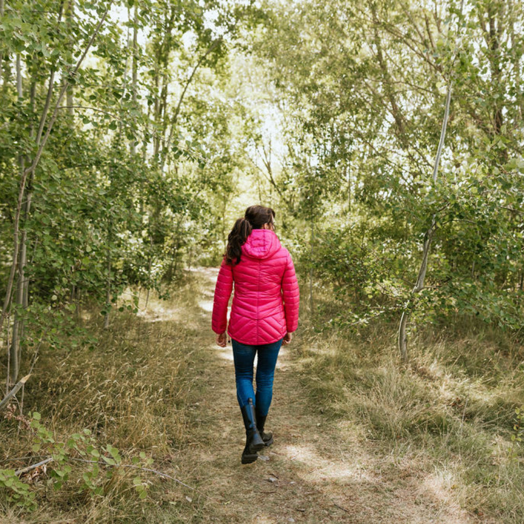 Cushla Women&#39;s 90/10 Packable Down Jacket - Hot Pink