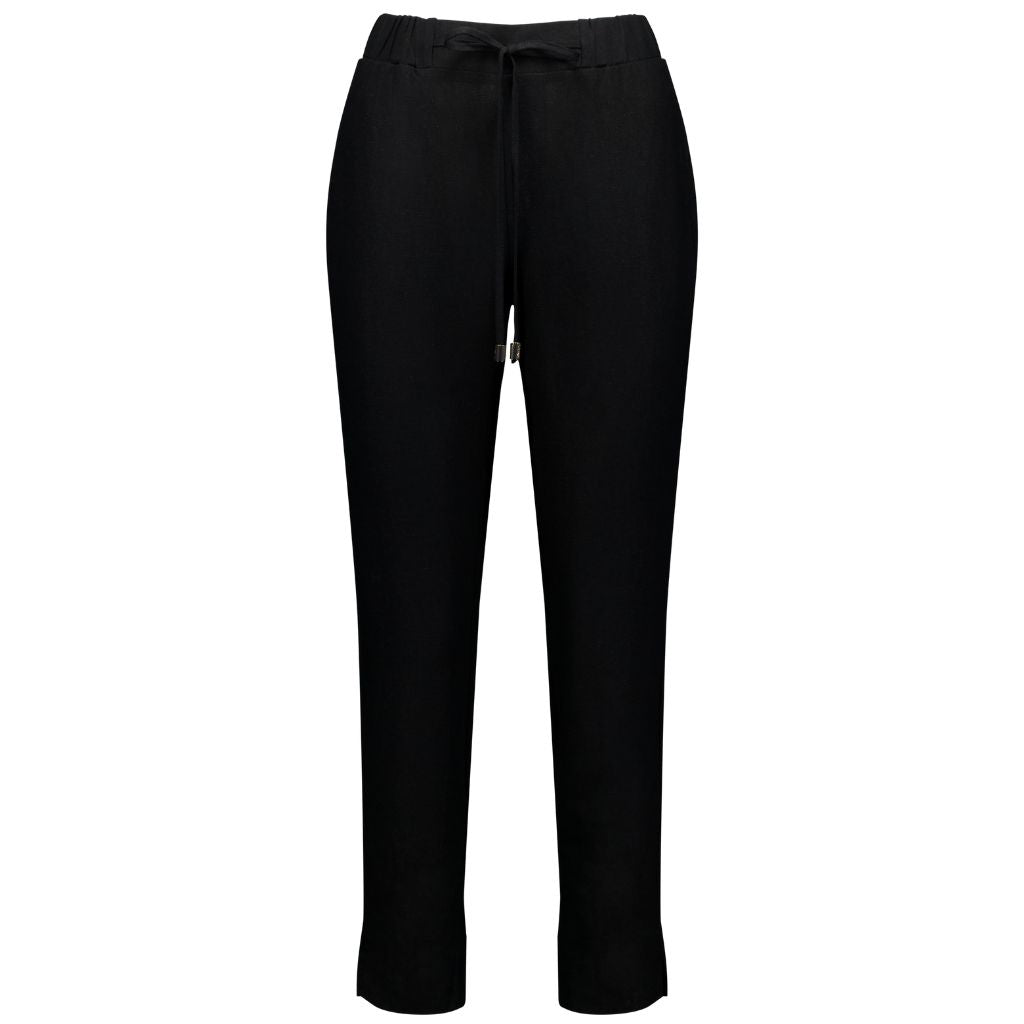 Goldie Women&#39;s Linen Pant - Black