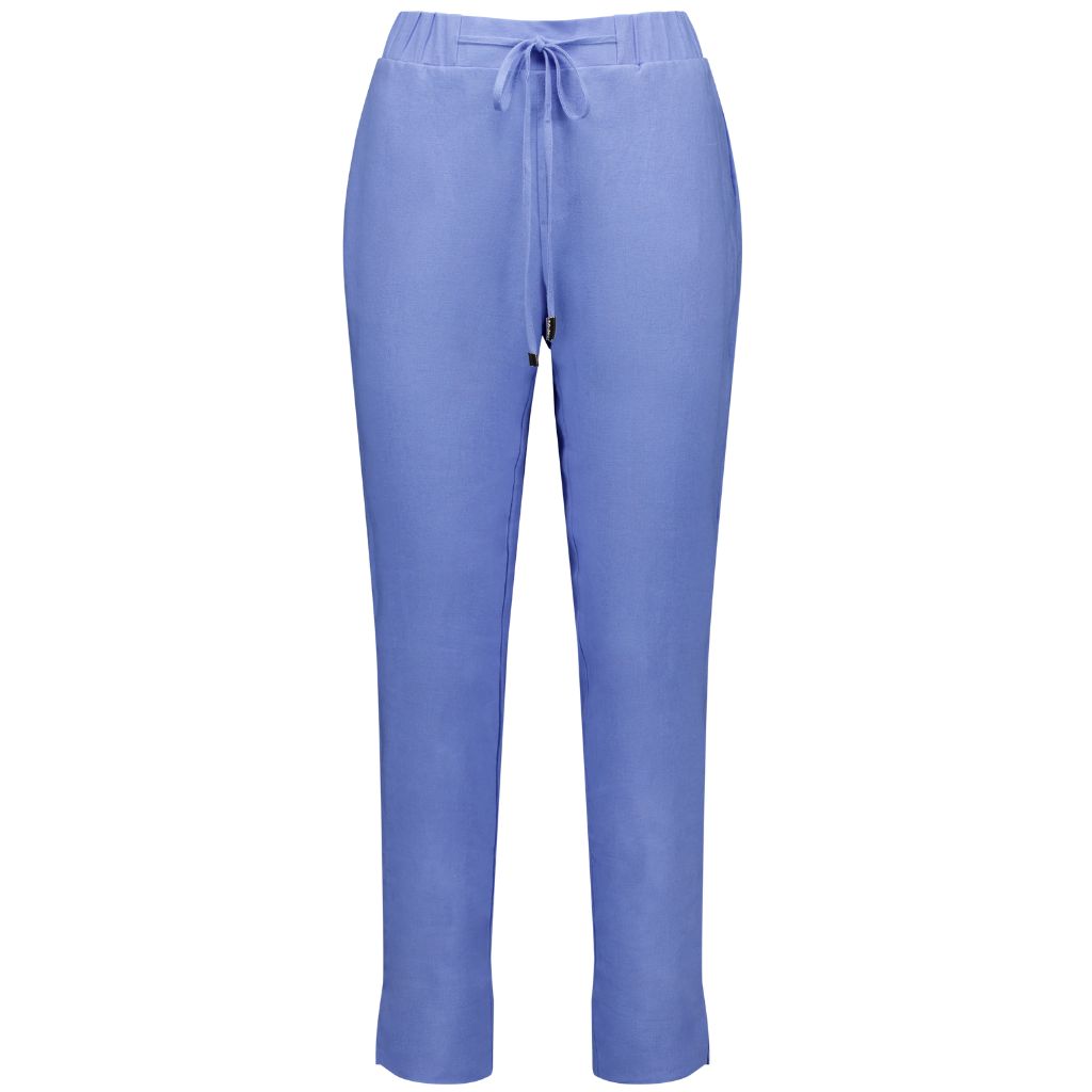 Goldie Women&#39;s Linen Pant - Pool Blue