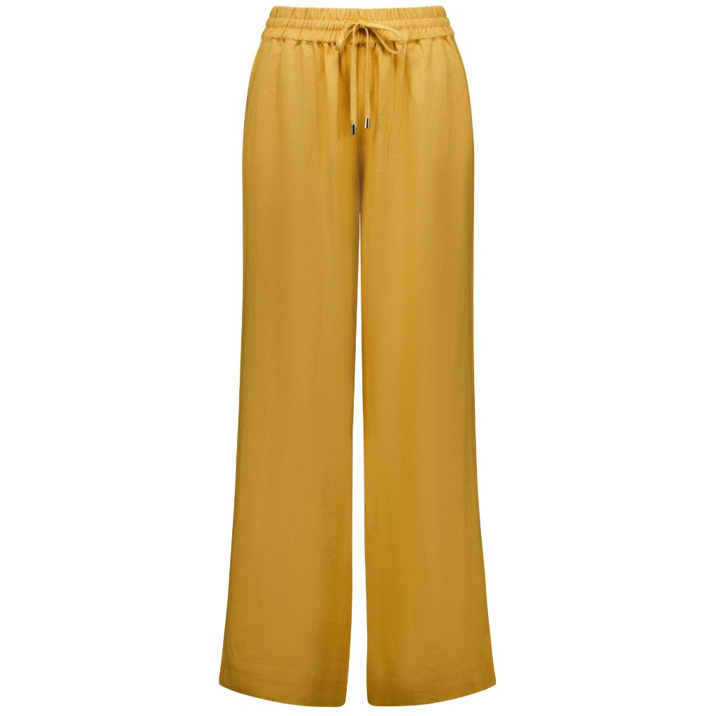 Isla Women&#39;s Linen Pant - Biscuit