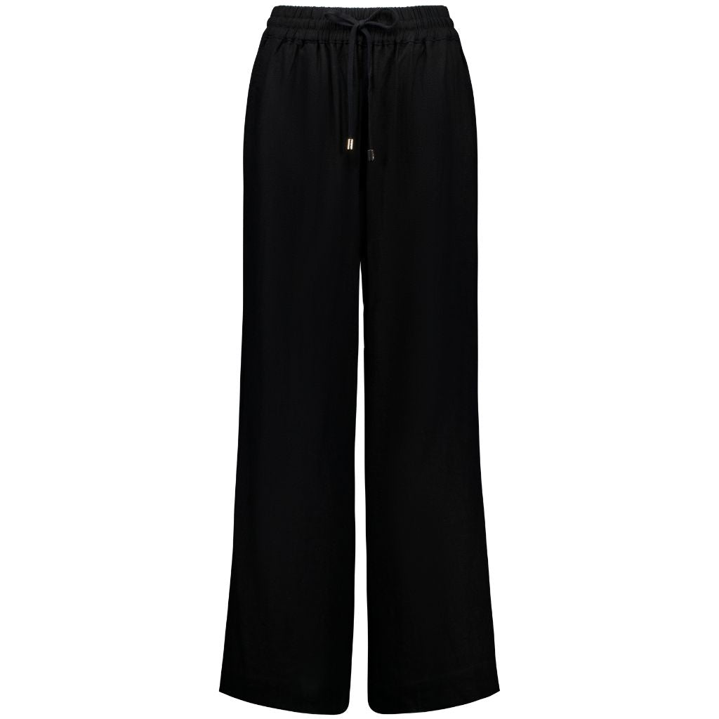 Isla Women&#39;s Linen Pant - Black