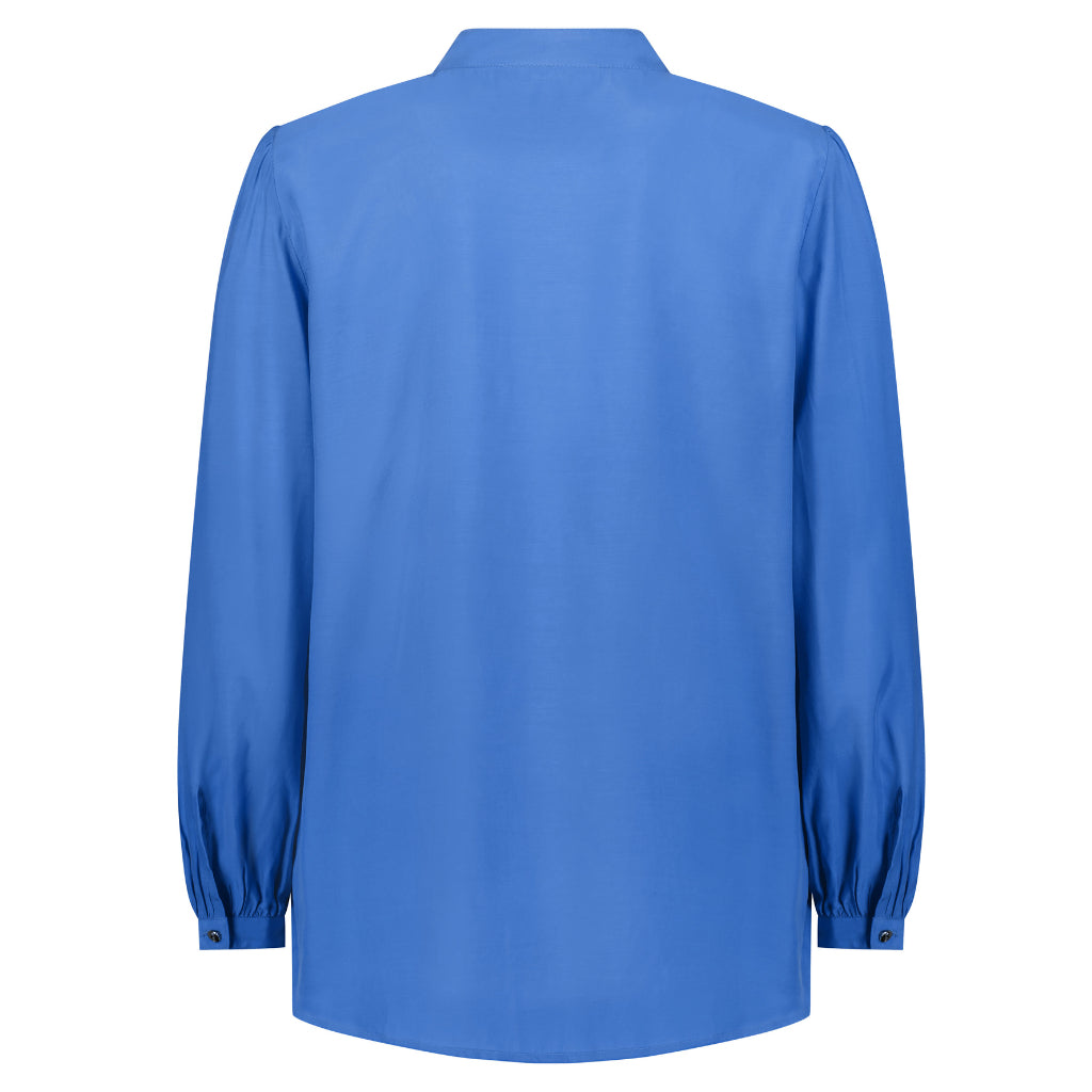 Jade Women&#39;s Cupro Blouse - Cornflower