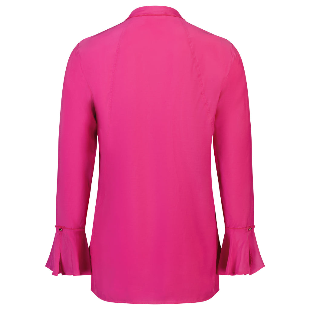 Joleen Women&#39;s Cupro Blouse - Flamingo