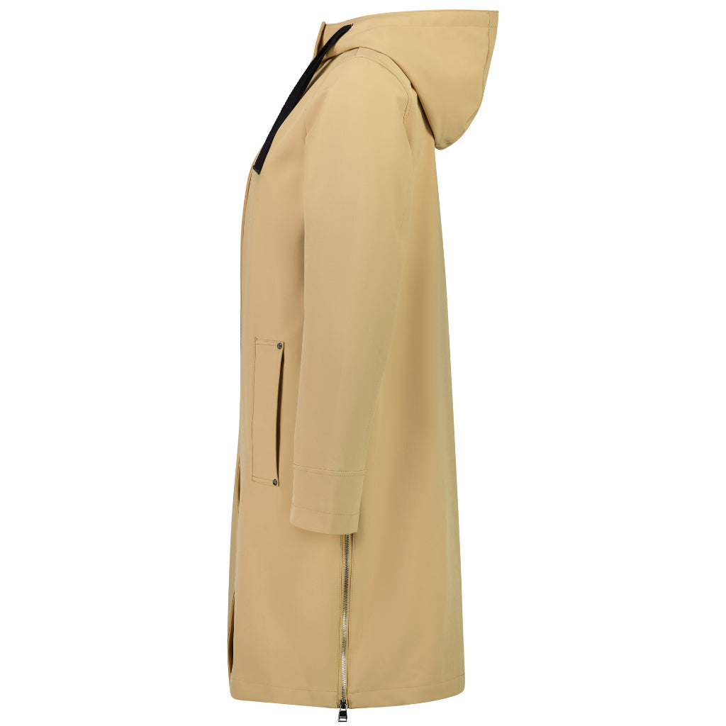 Rach Women&#39;s Long-Lined Soft Shell Coat - Caramel