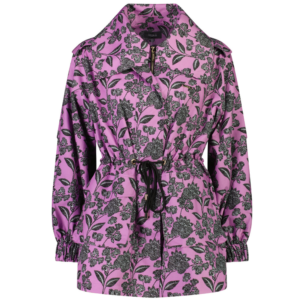 Marlow Women&#39;s Waterproof Rain Jacket - Flora Print