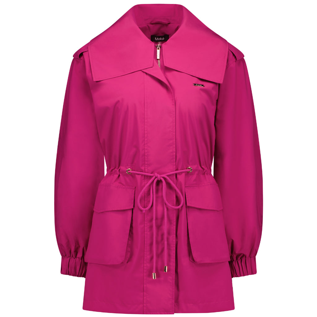 Marlow Women&#39;s Waterproof Rain Jacket - Fuchsia