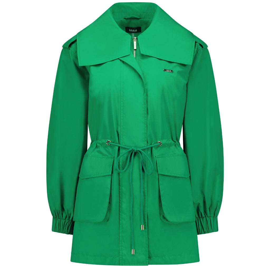 Marlow Women&#39;s Waterproof Rain Jacket - Shamrock