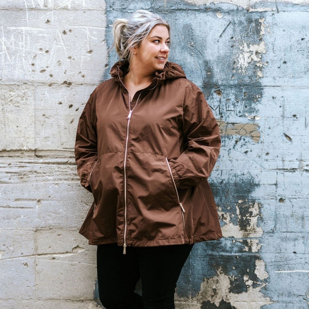 Sadie Women&#39;s Rain Jacket - Nutshell