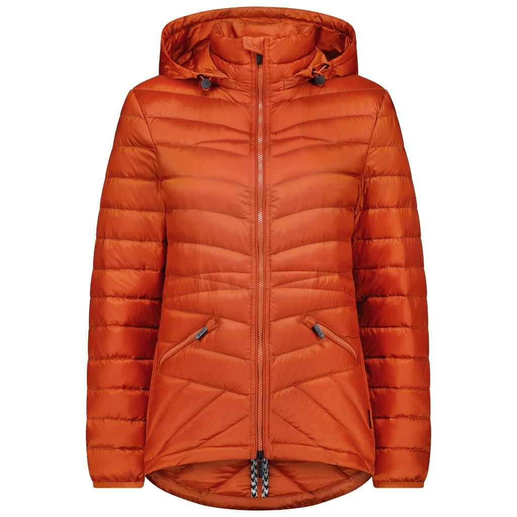 Cushla Women&#39;s 90/10 Packable Down Jacket - Intense Rust