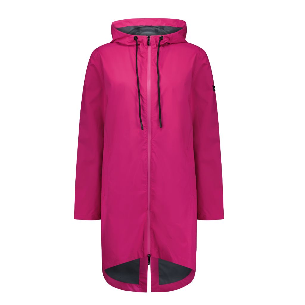 Georgie Women&#39;s Waterproof Rain Coat - Fuchsia