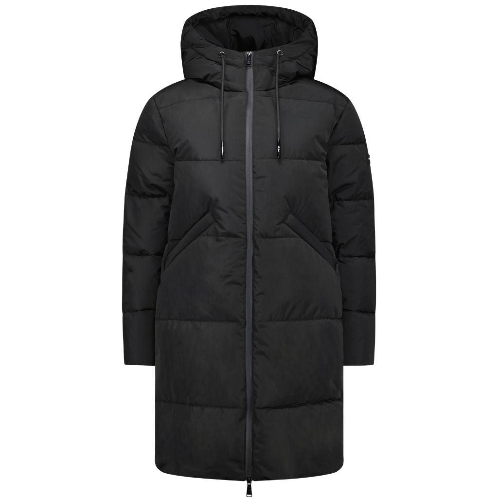 Queens Women&#39;s Sorona Down Arctic Coat - Black